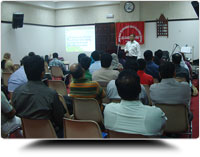 Pastor Sunil John D'souza speech in Christvandana Church, Sharjah, UAE